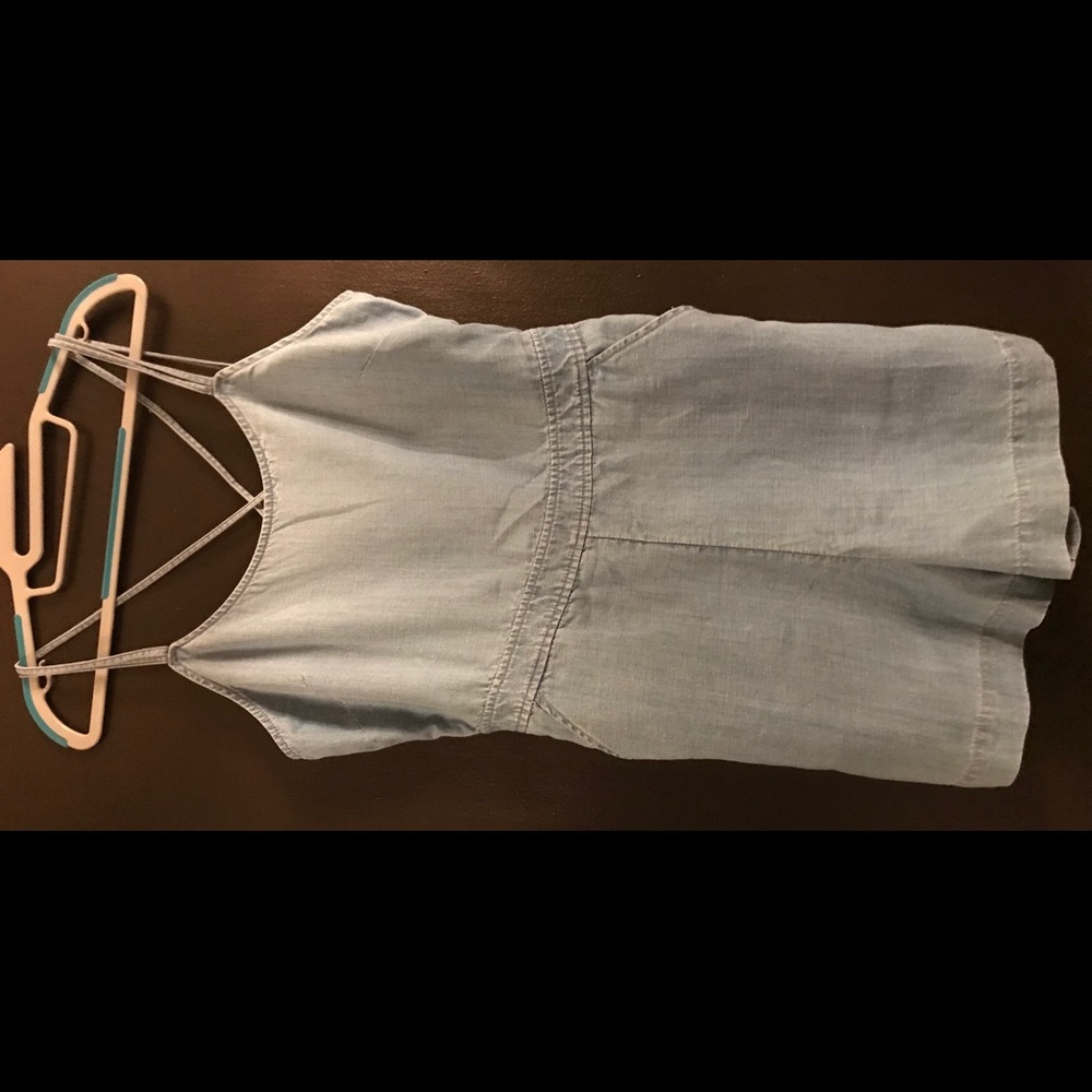 Loft - Chambray Denim Romper